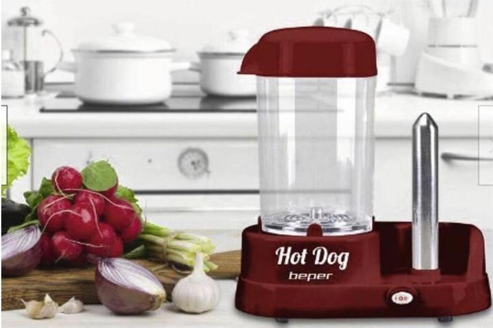 Actual product image Beper Hot dog device P101CUD501 steam