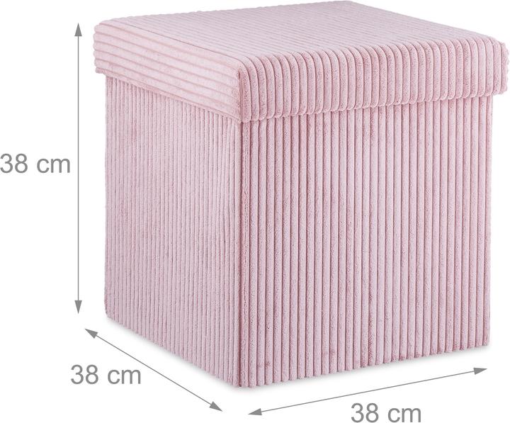 Actual product image Relaxdays Seat cube