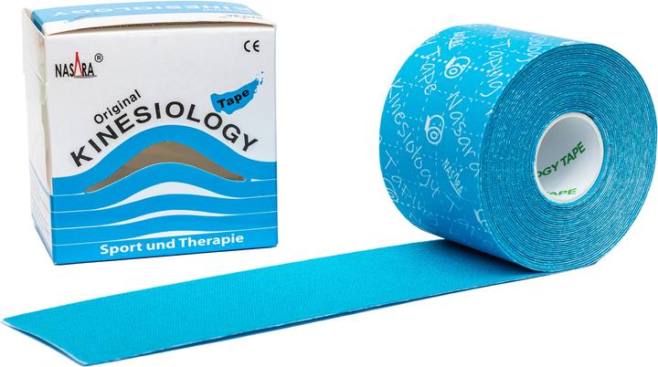 Produktbild Mikros Nasara Kinesiotape 5x5 Bla (5 m)