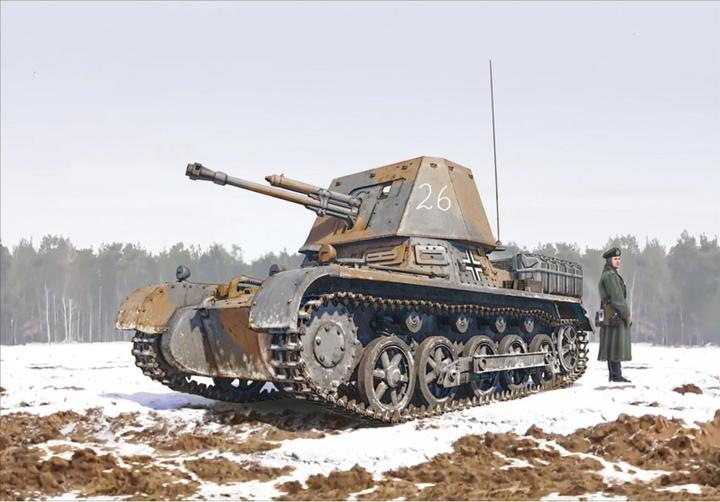 Actual product image 1:35 Ger. Tank Destroyer I