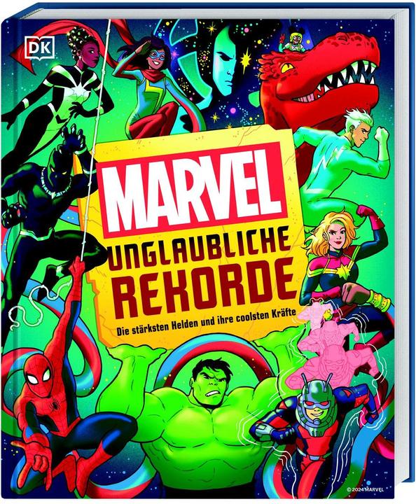 Marvel Unglaubliche Rekorde (German, Sven Wilson, Bray Adam, Lorraine Cink, John Sazaklis, Melanie Scott, 2024)