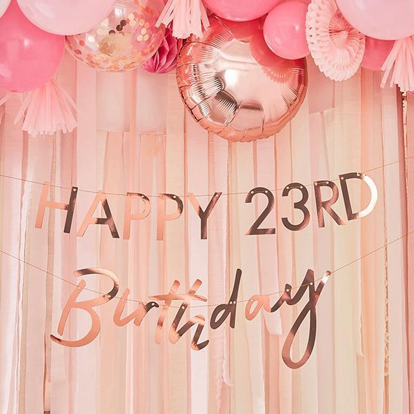 Immagine prodotto Ginger Ray Ghirlanda personalizzata di buon compleanno