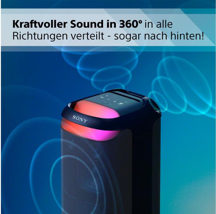 Productafbeelding Sony SRS-XV800 (25 h, Oplaadbare batterij, Elektrische stroom)