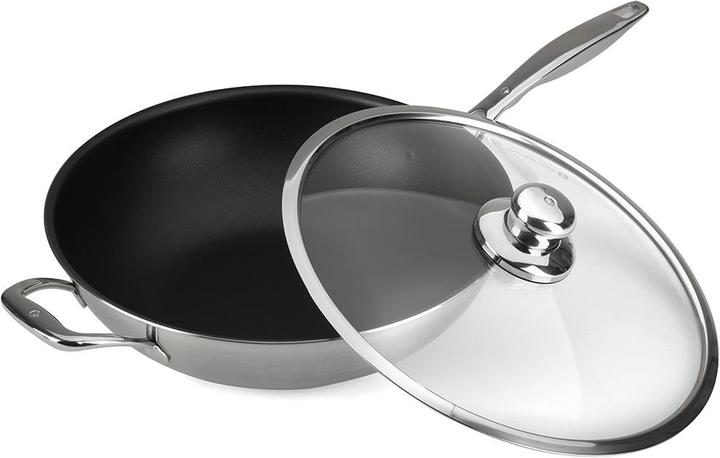 Produktbild Swiss Diamond Wokpfanne (32 cm, Wok Pfanne, Edelstahl, Aluminiumguss)