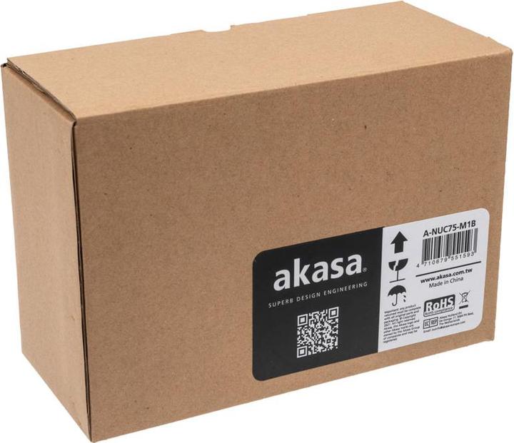 Produktbild Akasa Newton CTN UCFF-Gehäuse (Intel NUC) - schwarz (UCFF)