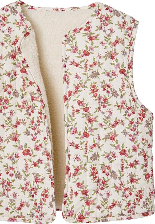 Immagine prodotto Vertbaudet Mädchen Wende-Weste mit Teddyfleece und Recycling-Polyester (146)
