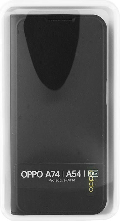 Image du produit OPPO Couverture de livre Flip Cover PU noir (Oppo A74 5G)