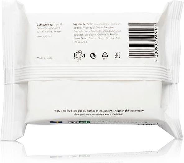 Image du produit Naty Serviettes de toilette (42 pièce(s))