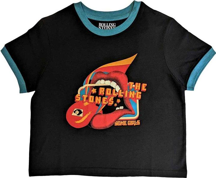 The Rolling Stones Some Girls Lick Kurzes Top