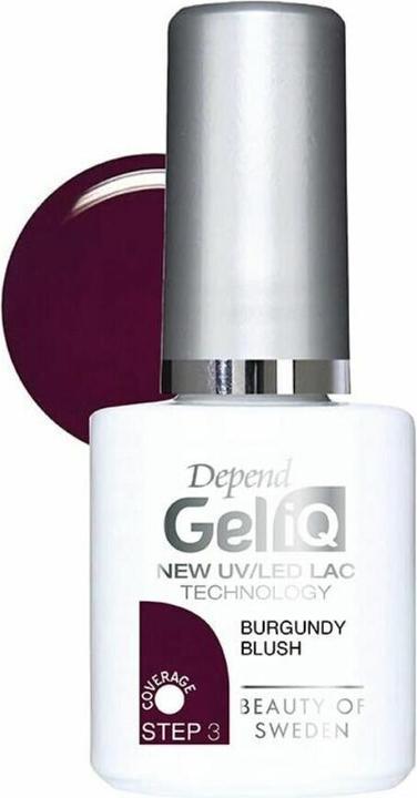 Image du produit Beter Vernis à ongles gel iQ Burgundy Blush (5 ml) (Rouge grenat, Vernis à ongles effet gel)