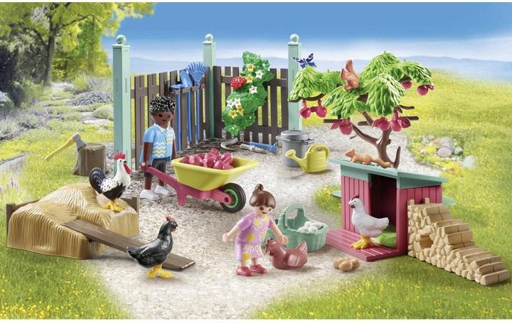 Produktbild Playmobil Kleine Hühnerfarm im Tiny House Garten (71510, Playmobil City Life)
