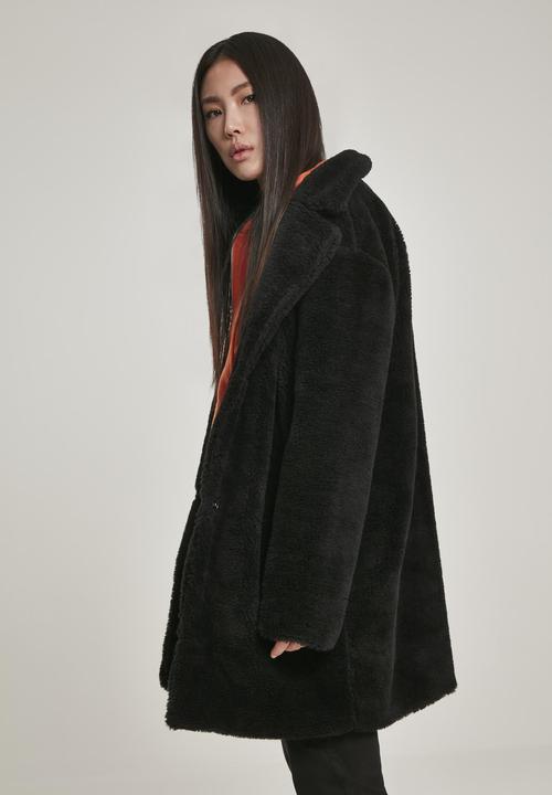 Actual product image Urban Classics Ladies Oversized Sherpa Coat (S)