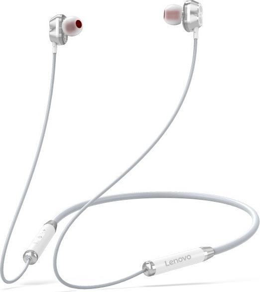 Lenovo HE08 Casque à bobine mobile sans fil Bluetooth intra-auriculaire blanc (12 h, Sans fil)