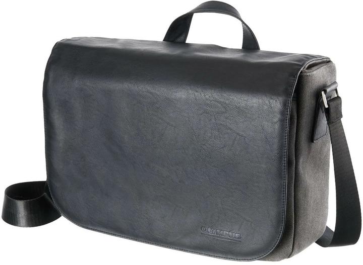 Produktbild Olympus Messenger Bag Schwarz Canvas (Kamera Schultertasche, 10.61 l)