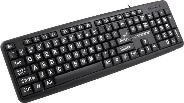 Image du produit Esperanza EK129 Clavier USB QWERTY UK Anglais (ING. Int., Filaire)