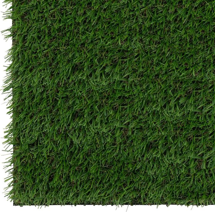 Produktbild Hillvert Kunstrasen Rasenteppich Balkon Terrasse Kunstgras 100 x 100 cm Höhe: 20 mm (100 x 100 x 2 cm)