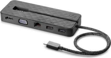 Actual product image HP Notebook Docking Station USB-C mini Adapter+PCEN (USB-C, 1 Ports)