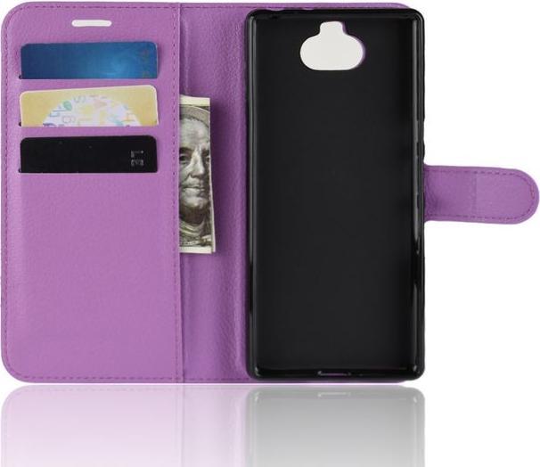 Produktbild MU Classic Litchi Leder Bookcover Series (Sony Xperia 10 Plus)
