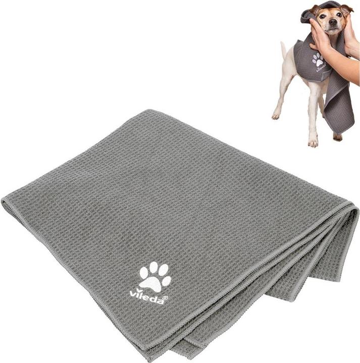 Image du produit Vileda Pet Pro serviette microfibre M (grise, taille M, 45 x 70cm) (45 x 70 cm)