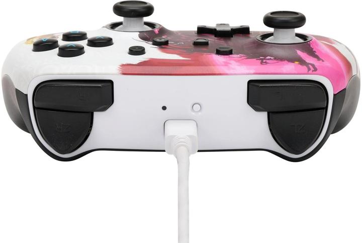Actual product image PowerA Enhanced Wireless Switch Controller - Zelda Blood Moon (pink/white) (Switch Lite, Switch)