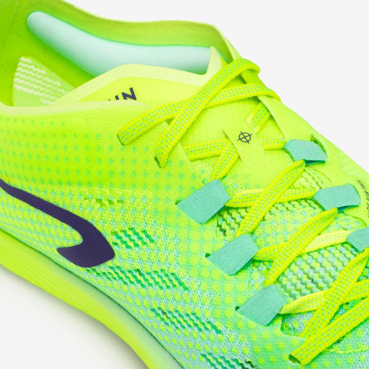 Immagine prodotto Kiprun Scarpe da corsa per atletica leggera per lunghe distanze - AT Long verde/giallo (42)