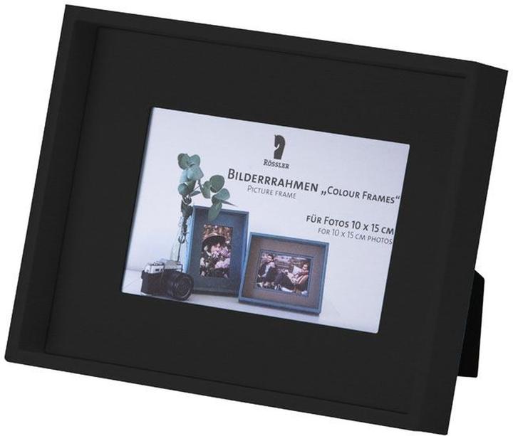 Actual product image Rössler Photo frame S.O.H.O. 10 x 15 cm, Black (10 x 15 cm)
