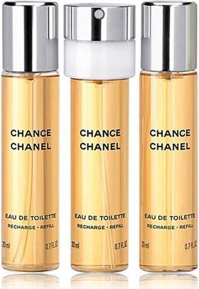 Actual product image Chanel Chance 3xRefills (Eau de toilette, 60 ml)