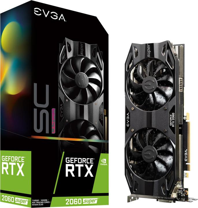Actual product image EVGA GeForce RTX 2060 Super SC Ultra Gaming (8 GB)