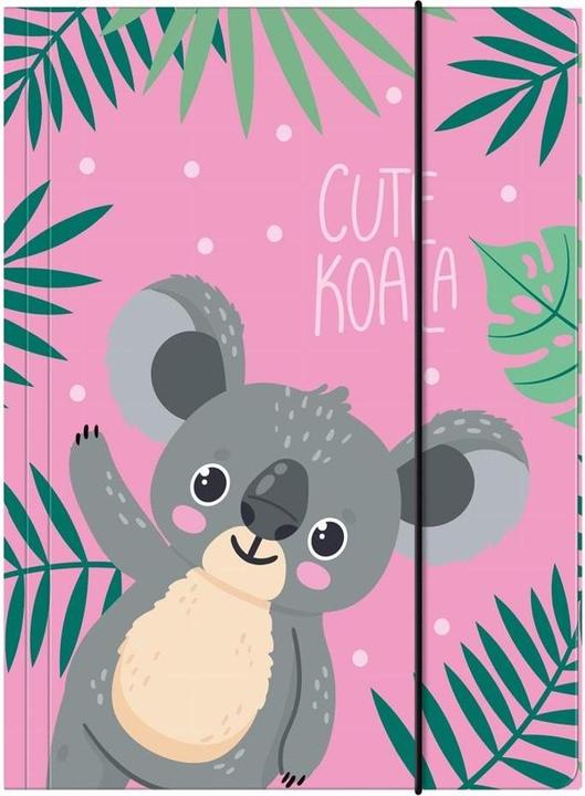 Produktbild Derform Ordner mit Gummiband A4 Koala 10 (A4, 10 x)