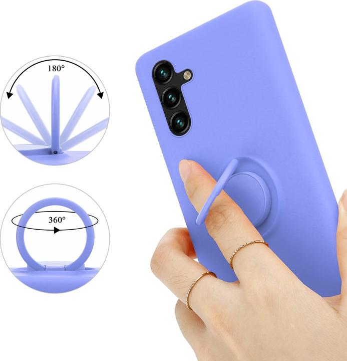 Image du produit Cadorabo TPU Liquid Ring Silicone Case Cover (Samsung Galaxy A13 5G)
