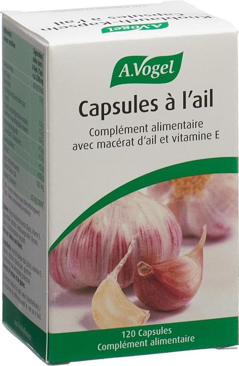 Actual product image A. Vogel Garlic Capsules Caps (120 Piece, Capsules, 150 g)