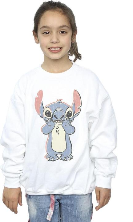 Immagine prodotto Disney Lilo And Stitch Big Print Felpa Ragazze (116)