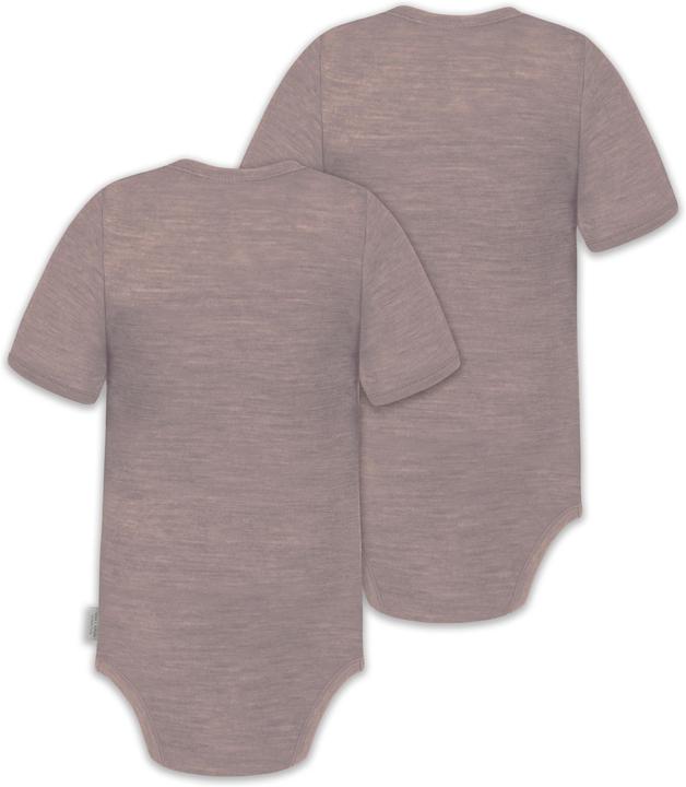 Image du produit Normani Lot de 2 bodies manches courtes bébé mérinos "Tihoi" - 9309 (68)