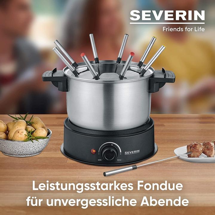 Actual product image Severin FO 2470 (Chocolate fondue, Cheese fondue, Chinoise Fondue, Fondue Bourguignonne)