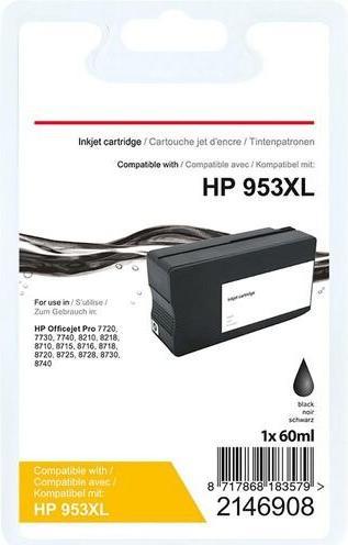 Productafbeelding Office Depot inktcartridge compatibel HP 953XL L0S70AE zwart