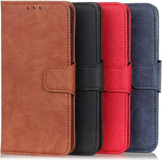 Produktbild MU Classic Litchi Leder Bookcover Series (Motorola Moto G 5G)