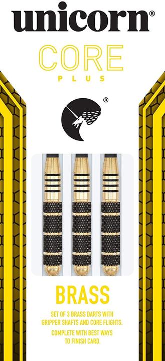 Actual product image Unicorn Core Plus Win - Blk/Gold Brass - 25g (25 g)