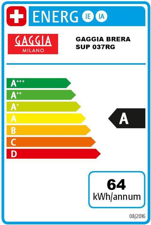 Etichetta energetica Gaggia Brera
