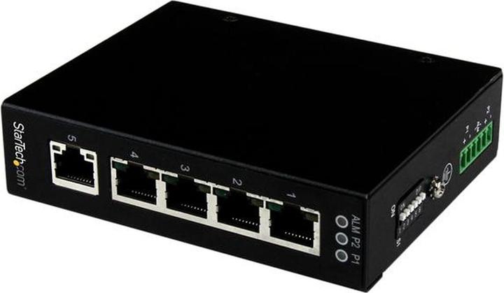 Actual product image StarTech Industrial 5 Port Gigabit Switch (5 Ports)