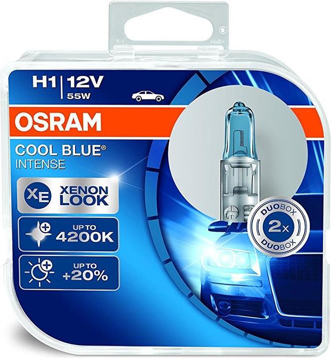 Image du produit Osram Bleu froid intense (H1)
