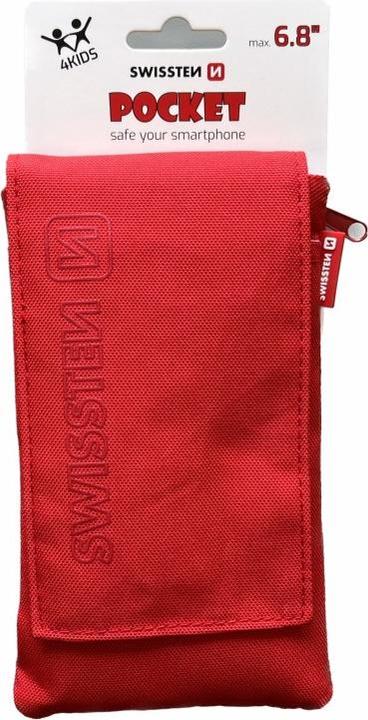 Image du produit Swissten Étui Pocket 6,8" Rouge