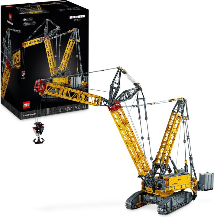 Productafbeelding LEGO 42146 Liebherr LR 13000 rupskraan (42146, LEGO Technic)