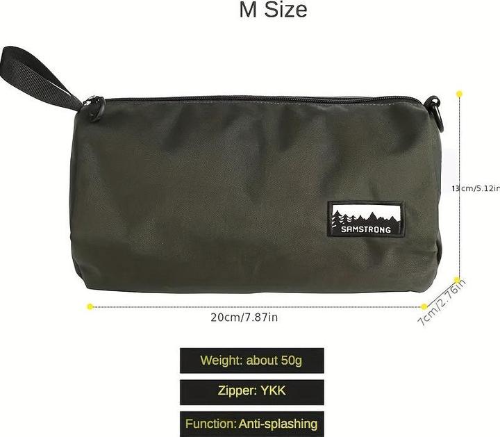 Actual product image Only-Bags.Store Wasserdichte Nylon-Reisetasche - Grosses Fassungsvermögen, strapazierfähig und ultraleicht