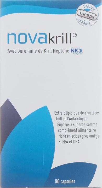 Actual product image Novakrill Krill oil capsule 500 mg (90 Piece, Capsules, 92 g)