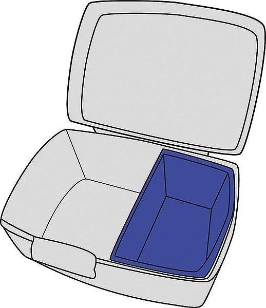 Actual product image Paw Patrol lunch box