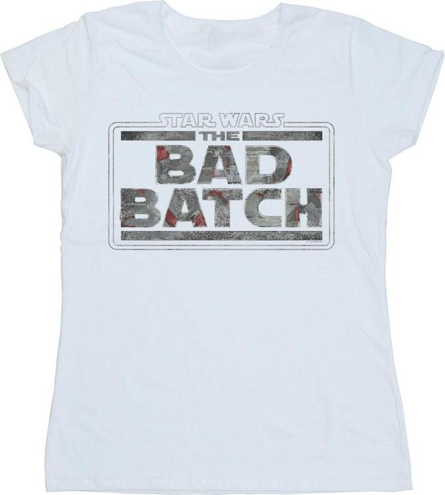 Image du produit Star Wars - T-shirt THE BAD BATCH TEXTURE LOGO - Femme (L)