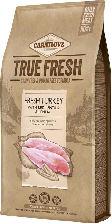 Produktbild Carnilove Dog Adult Trockenfutter True Fresh Truthan (Adult, 1 Stk., 11400 g)