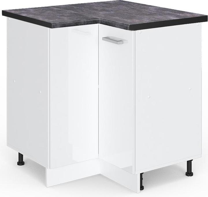 Produktbild Vicco Eckunterschrank R-Line (75.5 x 60 x 81.5 cm)