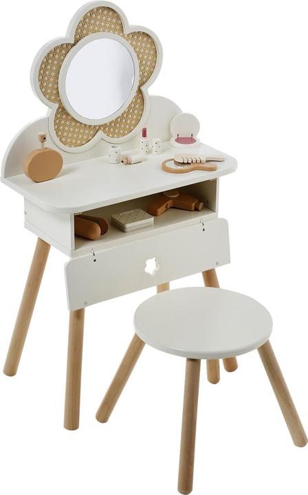 Produktbild Vertbaudet Kinder Schminktisch (50.5 x 30.5 x 89 cm)