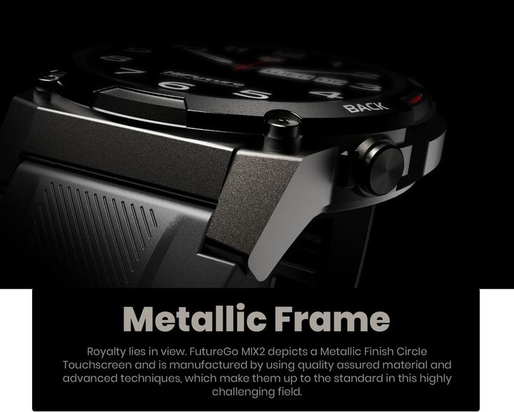 Actual product image HiFuture Smartwatch Futurego Mix2 Black